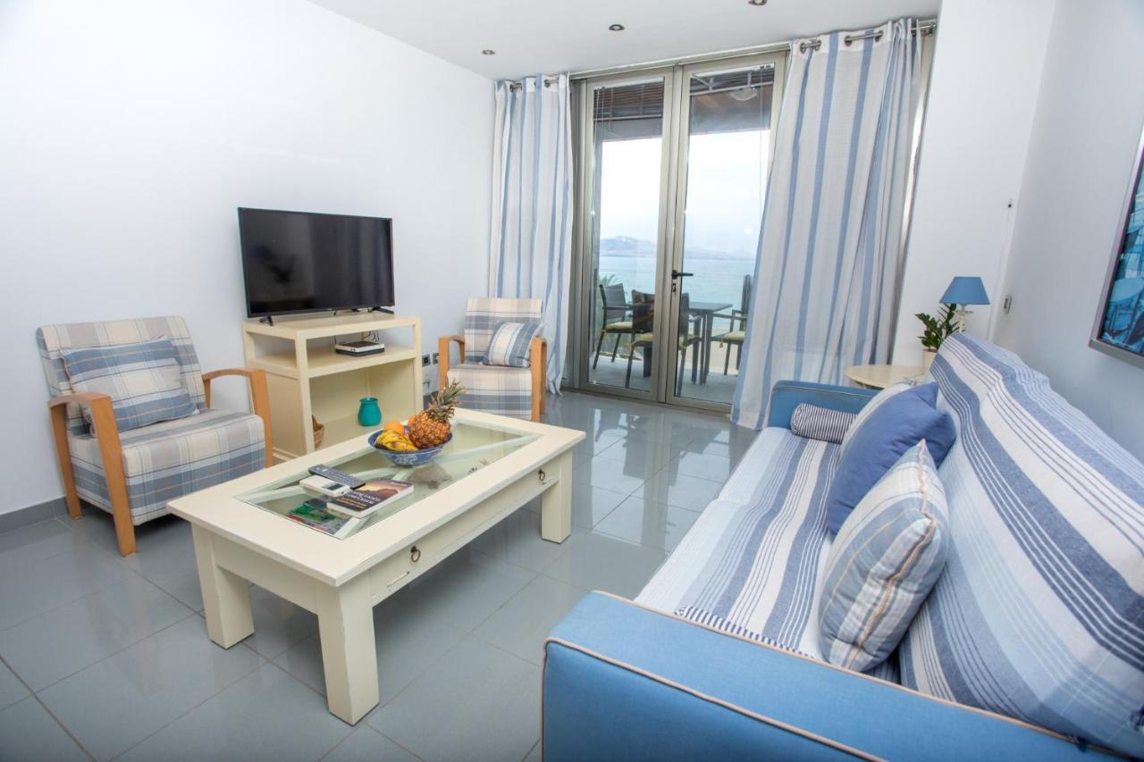 Great Balcony Over Blue Sea By Canariasgetaway Las Palmas Exterior photo