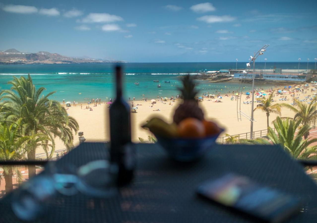 Great Balcony Over Blue Sea By Canariasgetaway Las Palmas Exterior photo