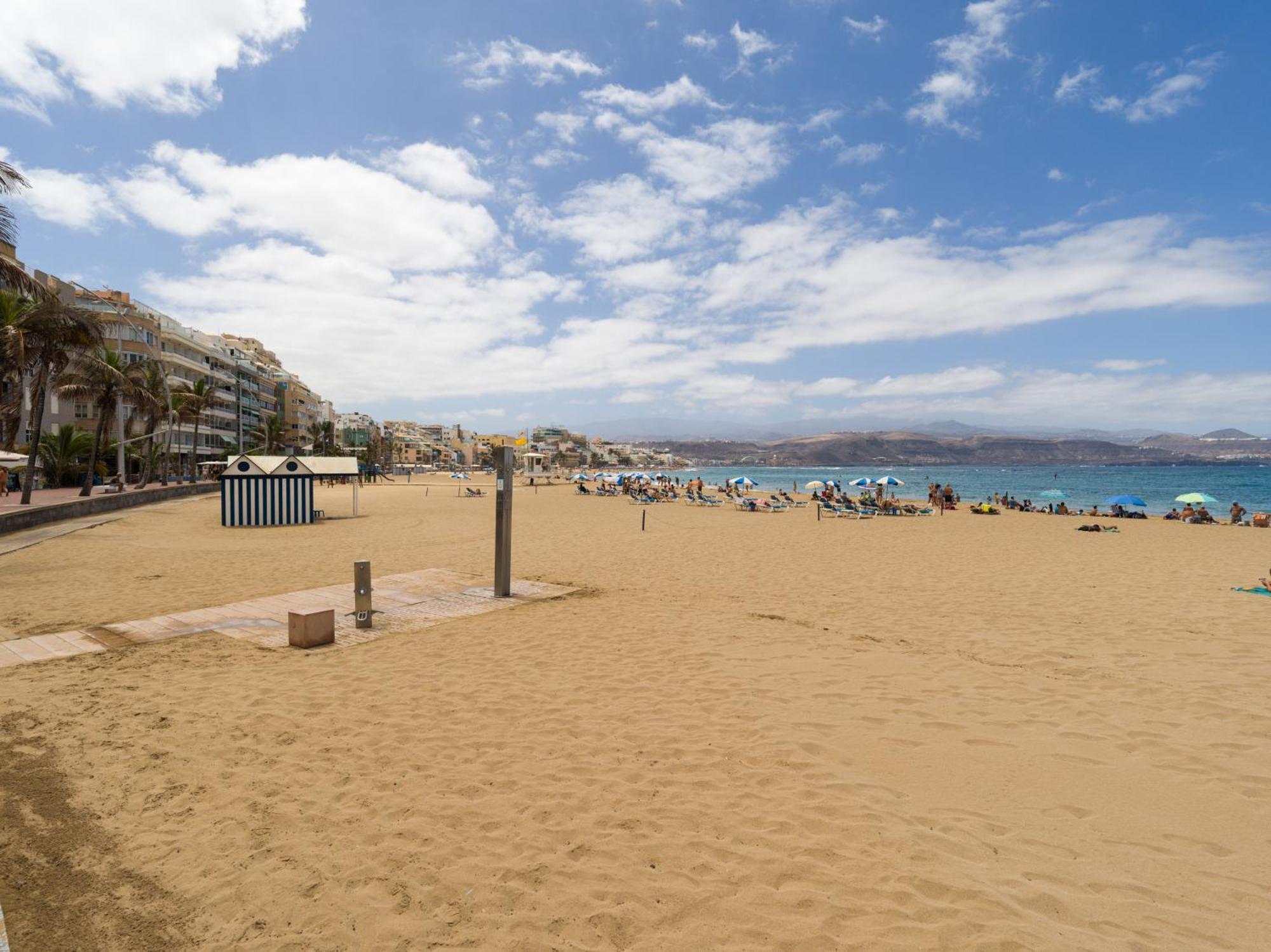 Great Balcony Over Blue Sea By Canariasgetaway Las Palmas Exterior photo