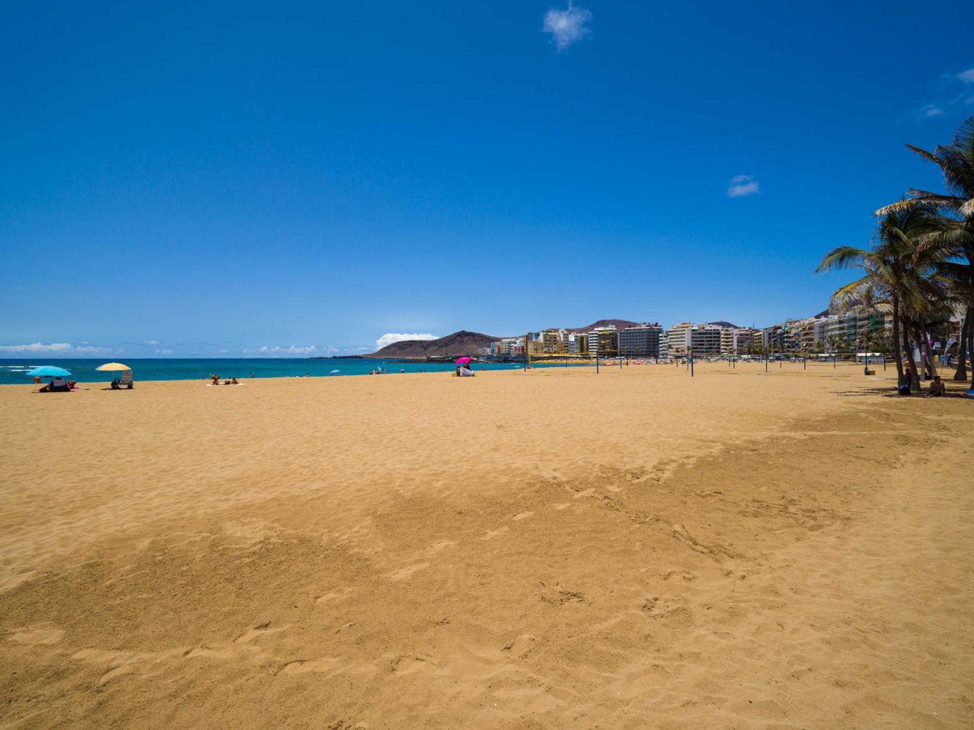 Great Balcony Over Blue Sea By Canariasgetaway Las Palmas Exterior photo