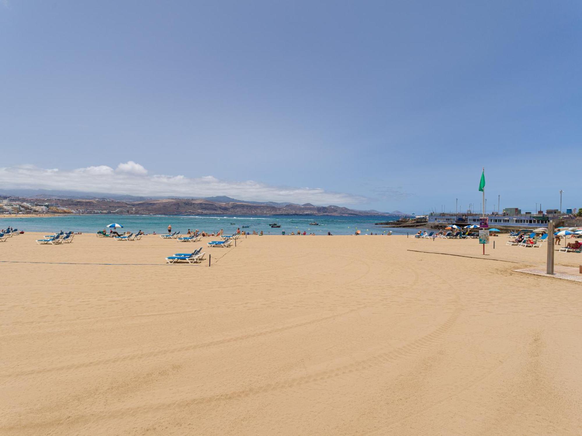 Great Balcony Over Blue Sea By Canariasgetaway Las Palmas Exterior photo